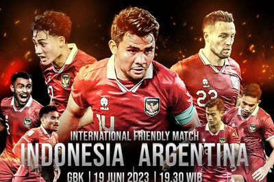 Laga Indonesia Vs Argentina Malam Nanti Dikawal Ribuan Polisi!