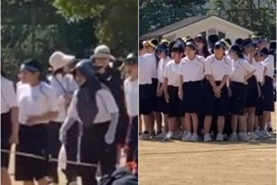 Salut! Pelajar di Jepang Kompak Tutupi Teman yang Muslim saat Lepas Hijab karena Pingsan