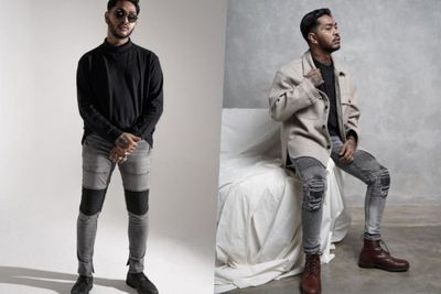 Tren Skinny Jeans Belum Turun: Onad Pakai Biker Jeans dari Uprise, Desainnya Anti Pasaran
