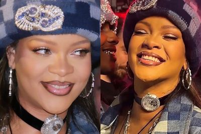 Rihanna Pakai Jam Tangan Berlian Rp10 M sebagai Kalung Choker, Bakal Jadi Tren Baru Nih!