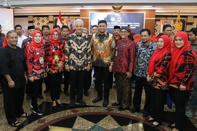 Bupati-Kades Gowa Kunjungi Jateng, Belajar ke Ganjar soal Pembangunan Desa