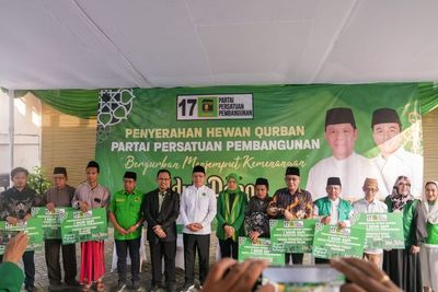 Jelang Idul Adha PPP Salurkan Hewan Kurban ke Ponpes hingga Ormas Islam di Jabodetabek