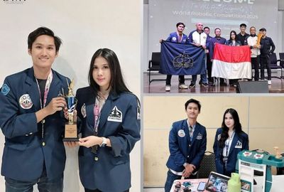 Gebrakan Awal Tahun, Mahasiswa Trisakti Kompetisi Robot Tingkat International