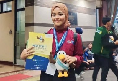 Keren! Gadis Pinrang Berhasil Raih Emas di Ajang Olimpiade Agama