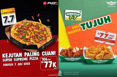 10 Promo 7.7 2023 dari Makanan sampai Minuman, Buruan Serbu!