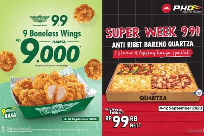 10 Promo 9.9 September 2023 Makanan dan Minuman, Buruan Serbu!