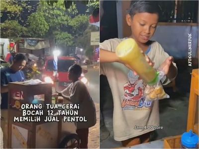 Korban Perceraian Orang Tua, Bocah SD Ini Terpaksa Jual Pentol Nafkahi Diri Sendiri