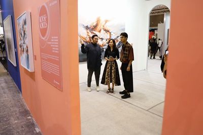 Apresiasi Perkembangan Industri Kreatif, Alam Ganjar Hadiri Gelaran Art Jakarta 2023