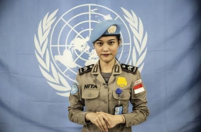 Bikin Bangga! Sersan Pertama Renita Rismayanti Raih Penghargaan Women Police of the Year dari PBB