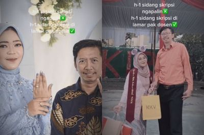 Viral Mahasiswi Dilamar Dosen Sendiri H-1 sebelum Sidang: 4 Tahun Kuliah Baru Dipertemukan Tingkat Akhir