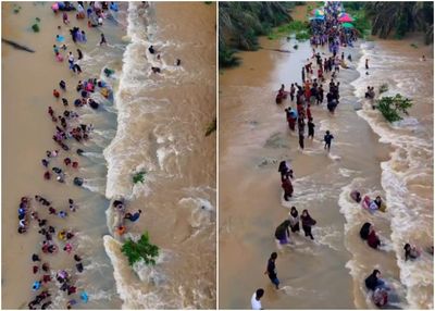 Serunya Warga Indragiri Hulu Riau Jadikan Banjir Wisata Air Dadakan, Lengkap Ada Spot Kulinernya