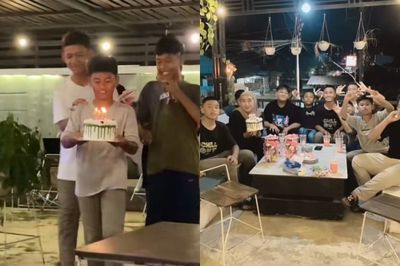 Momen Spesial Para Murid Beri Kejutan Ulang Tahun ke Guru di Kafe, Netizen: Sweet Banget!