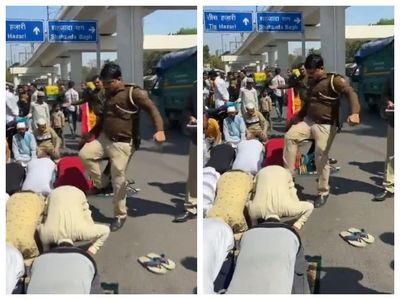Viral Video Polisi India Tendang Jamaah Saat Sedang Sholat Jumat Banyak Dikecam Netizen