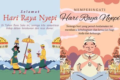 10 Gambar Background Poster Hari Raya Nyepi 2024, Aesthetic!
