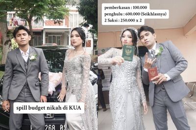 Bukti Nikah Itu Gak Harus Mahal, Pasangan Ini Spill Nikah versi Low Budget di KUA
