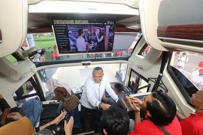 Wamenaker Lepas Mudik Gratis 767 Mitra Usaha Warmindo