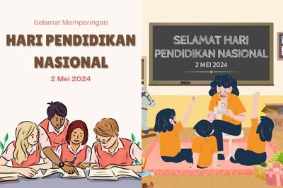 12 Contoh Gambar Poster Hari Pendidikan Nasional 2024, Simple!