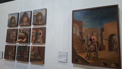 Melihat Apiknya Pameran Sana Sini Art Exhibition Karya Mahasiswa ISI di Ada Sarang Gallery Yogyakarta