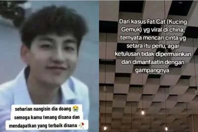 Kisah Lengkap Cerita Tragis Fat Cat yang Viral Rela Effort buat Pacar Lalu Bunuh Diri karena Dikhianati