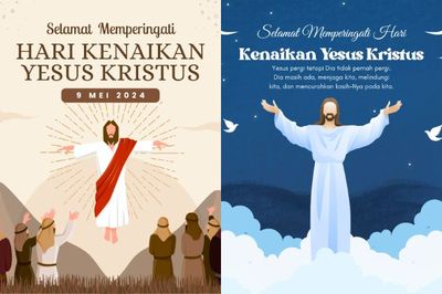 11 Gambar Poster Hari Kenaikan Yesus Kristus 2024, Gratis!