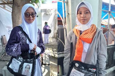 Aprilia Wulandari dan Siti Amalia Jadi Jemaah Haji Termuda Tegal Berangkat dari Embarkasi Solo