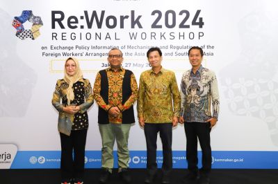 Wamenaker Apresiasi Hasil Regional Workshop tentang Tenaga Kerja Asing