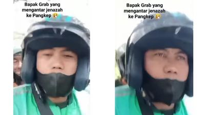 Viral Kisah Inspiratif Ojol Antar Jenazah Bayi Sejauh 53 KM di Makassar