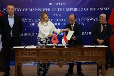 Indonesia dan Albania Tandatangani Letter of Intent Bidang Ketenagakerjaan