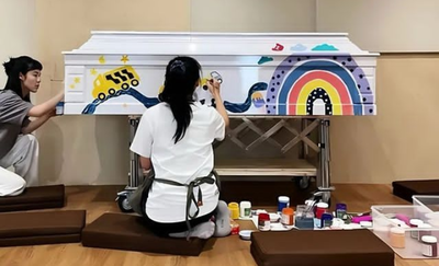 Kisah Mengharukan di Balik Mural Peti Mati Anak, Kreasi Seniman Dot Dot Art Studio