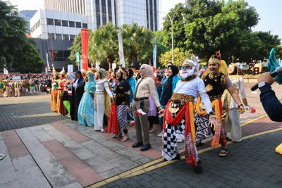Pererat Persaudaraan Pegawai, Kemnaker Gelar Pekan Olahraga HUT RI ke-79