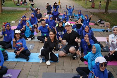 Seolah Tak Kapok Usai Viral, Waka DPRD DKI Zita Anjani Kini Ajak Ibu-ibu Pilates