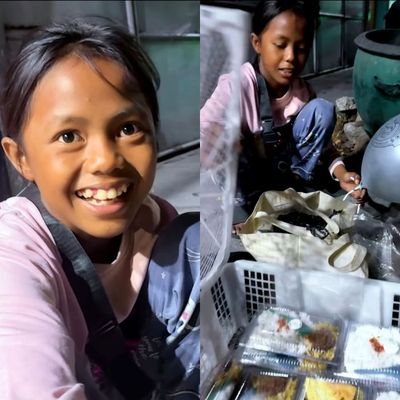 Viral, Bocah SD Jualan Nasi hingga Larut Malam Bikin Warganet Terharu hingga Ingin Bantu