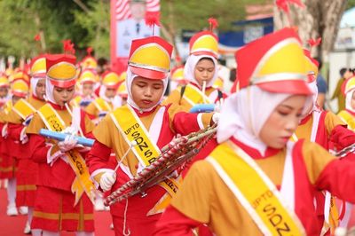 Drama Emak-emak di Parepare Persiapkan Anaknya Ikuti Lomba Agustusan