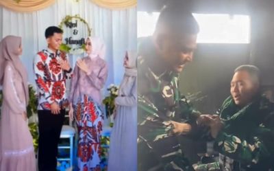 Momen Emosional Anggota TNI yang Kesal dan Sedih Mendengar Kekasihnya Bertunangan dengan Pria Lain