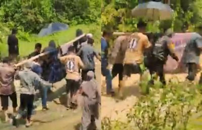 Kisah Mengharukan: Bidan Ditandu Selama 10 Jam oleh Warga untuk Menjangkau Rumah Sakit