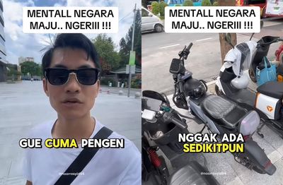 Mental Negara Maju! Lupa Cabut Kunci, Motor di China Tidak Hilang Meskipun Ditinggal Semalaman