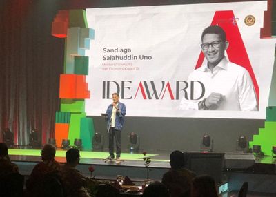 Hadiri IdeaAward 2024, Menparekraf Sandiaga Uno: Ide Bawa Kita Menuju Indonesia Emas