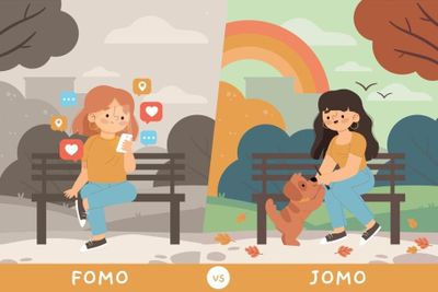 Mengenal Istilah JOMO, Lawan dari FOMO: Kala Hidup Lebih Bahagia Tanpa Terbawa Arus Tren Sosial