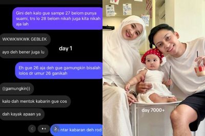 Viral, Perempuan Ini Iseng Ajak Teman Menikah Malah Berujung ke Pelaminan