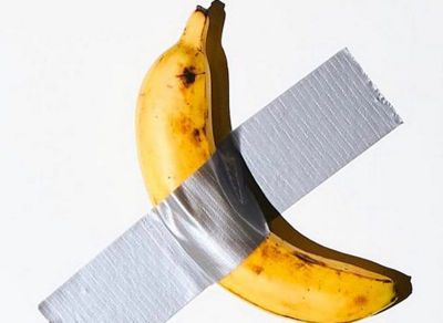 Gokil! Bos Kripto Beli Karya Seni Viral Pisang Dilakban Seharga Rp98 Miliar, lalu Memakannya