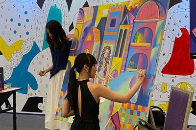 Bongkar Kreativitas Kamu Bersama Mandy CJ di Paint by Numbers dalam It s His Her Day 2024!