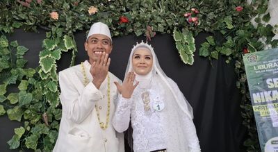 Cerita Duo Sejoli dari Gunungkidul yang Ikut Nikah Bareng Gratis di Bantul