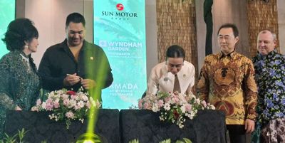 2 Menteri Apresiasi Satu-satunya Hotel Fasilitas Olahraga Terlengkap di Indonesia