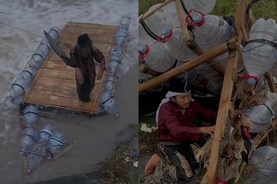 Viral! Impian Dua Warga Banyuwangi ke Mekkah Pupus Usai Perahu Rakitan Galonnya Tenggelam!