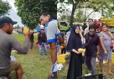 Viral Warga Jarah Buah dari Truk Kecelakaan, Sopir Tak Terima hingga Nyaris Adu Jotos