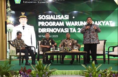 Pemkab Sidoarjo Targetkan Renovasi 800 Warung Rakyat di Tahun 2025