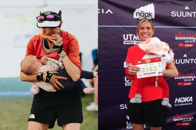 Hebat! Pelari Asal Kanada Menangkan 100K Ultramarathon Sambil Menyusui