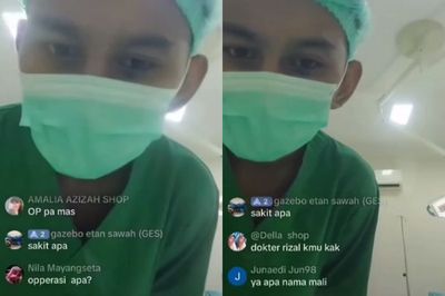 Viral Nakes di Jombang Live TikTok saat Operasi Caesar, Berujung Dipecat dengan Tidak Hormat