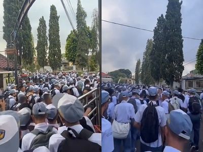 Viral! Momen Pulang Sekolah di SMKN 1 Sukabumi Bikin Netizen Terharu Sekaligus Nostalgia