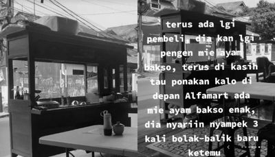 Kisah Horor Warung Bakso Korban Persaingan Bisnis Pakai Ilmu Hitam bak Sinetron, Lapak Ditutup Kabut Gelap